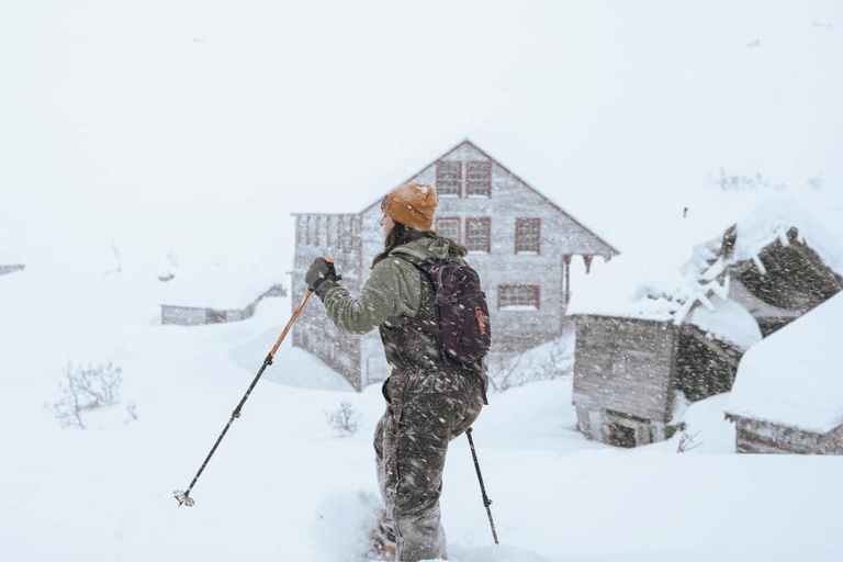 Alasca: Aventura com raquetes de neve só para senhoras
