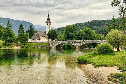 From Ljubljana: Lake Bled, Vintgar Gorge, & Lake Bohinj Tour
