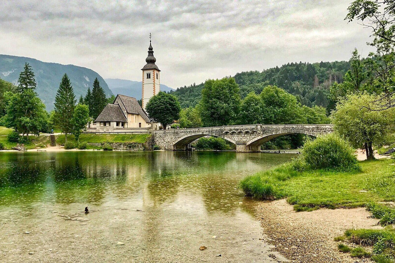 From Ljubljana: Lake Bled, Vintgar Gorge, & Lake Bohinj Tour