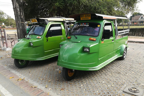 Ayutthaya: Private Tuk-Tuk & Boat Multicultural Discovery Essensial: Temples & Tuk Tuk