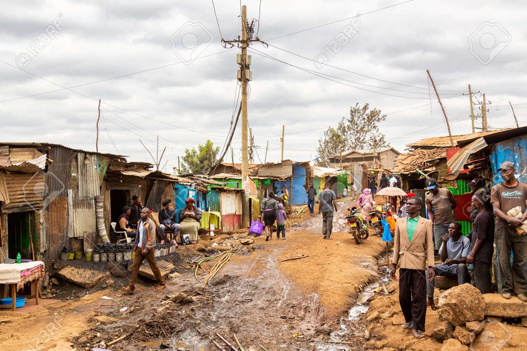 Nairóbi: Tour guiado pela favela de Kibera com visita ao mercado de Toi