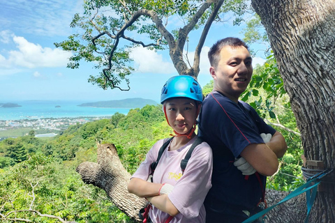 Phuket : ATV 1 hr. + Zipline 20 estações + Transfer do hotel