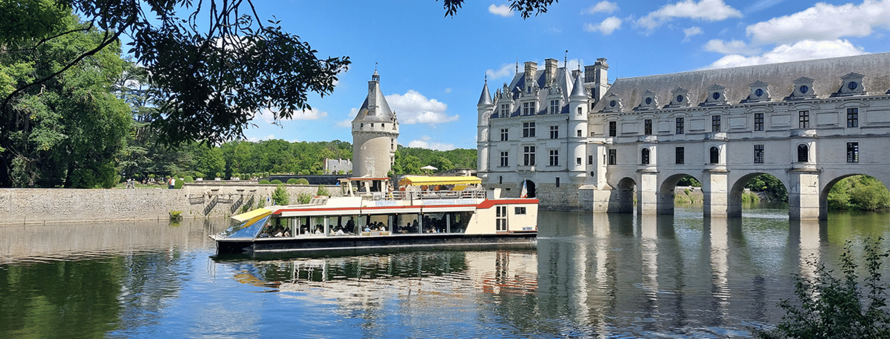 Chenonceau, Bootsfahrt und Weinprobe