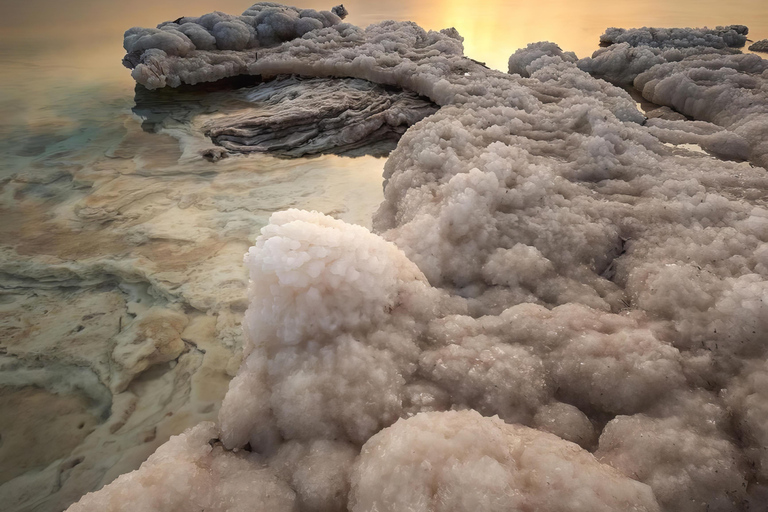 Jordan Private Day Tour: Pink Lake, Crystal Beach &Dead Sea Transportation Only