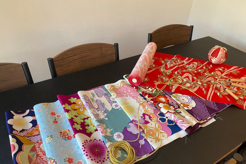 Kyoto: Laboratorio di artigianato del tessuto tradizionale del kimono