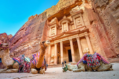 Jordan: 2-Day Petra, Wadi Rum and Dead Sea Experience 3 Star Stone, Salt & Sand: A 2-Day Jordan Experience