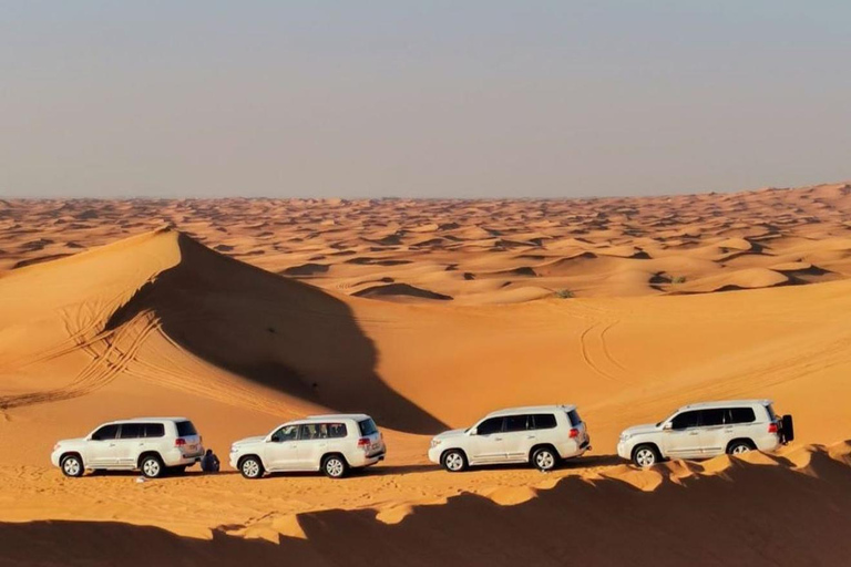 Doha: Inland Sea Desert Safari with Sunset & Sunrise Views Private Tour