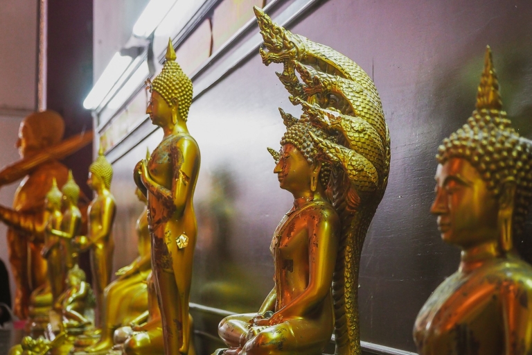 From Bangkok: Ayutthaya Day Tour by Bus with River Cruise Tour with one way hotel pickup