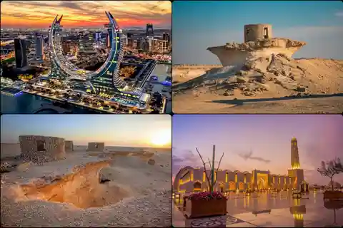 Doha: Ganztägige kombinierte Stadt- und Westtour