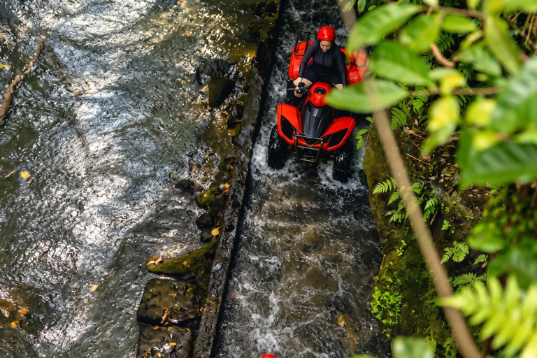 Ubud: Bali Barong ATV Quad Bike – Waterfalls & Flying Bridge Single ATV Quad Bike – Meeting Point
