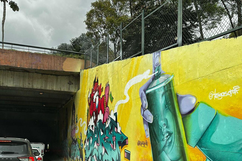 Bogotá: Urban Private Tour, Exotics Fruits, Graffiti & Tejo Bogotá Urban Tour:Guide, Transport, Tickets & Lunch Included