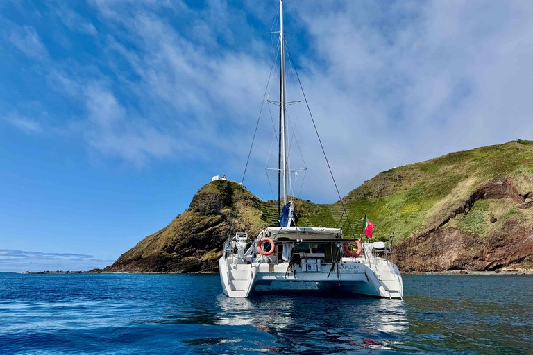 Vila Franca Islet & Beaches: Private Sailing Catamaran