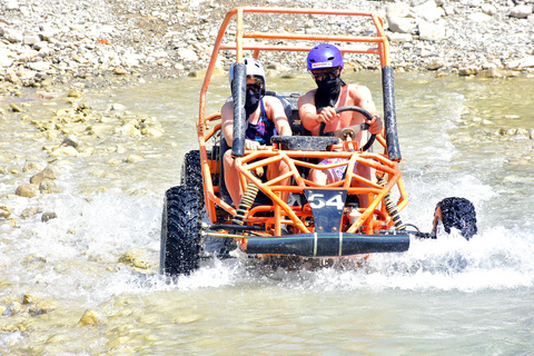 Alanya: Rafting, Buggy Ride and Zipline Combined Tour Rafting, Buggy Riding, Zipline Combo Tour With Transfer