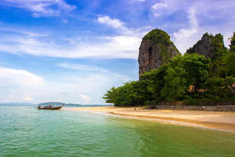 Phuket: Krabi 4 Islands Day Trip by Speedboat with Lunch