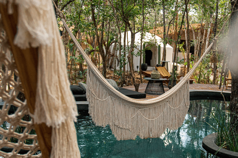 Tulum: Floating Breakfast in The Yellow Nest (Day Pass) Floating Breakfast in The Yellow Nest (DAY PASS)