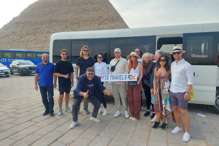 From Sharm el-Sheikh: Cairo Full-Day Tour with Flight Ticket Cairo: Private Day Tour with Flight Back to Sharm El Sheikh