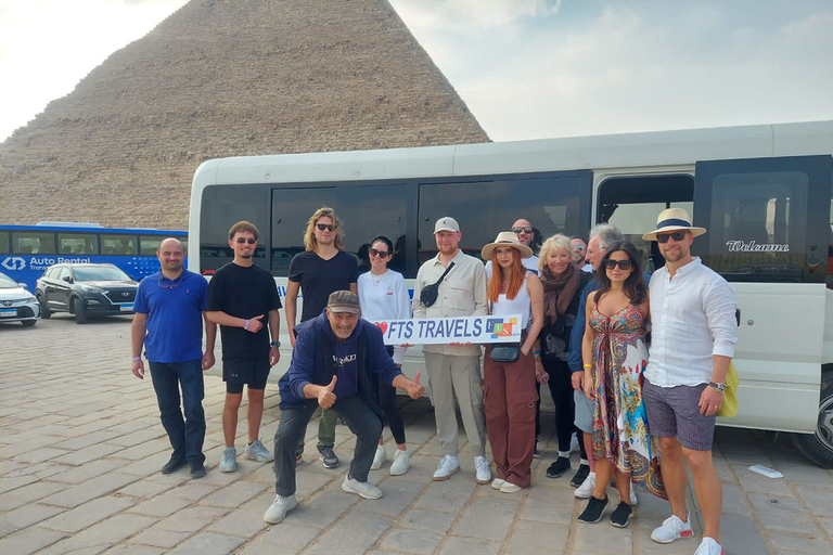 From Sharm el-Sheikh: Cairo Full-Day Tour with Flight Ticket Cairo: Private Day Tour with Flight Back to Sharm El Sheikh