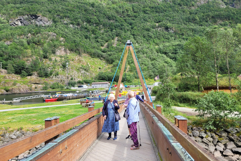 Voss: Tvindefossen Waterfalls Gudvangen & Flam Tour