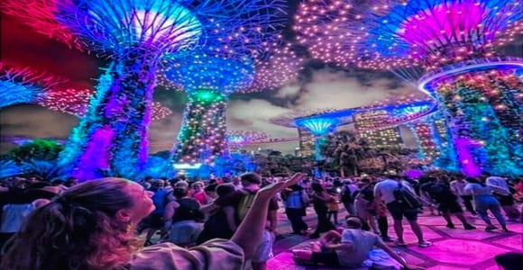 Singapore River Cruise and 2 Must-see Water Light Shows