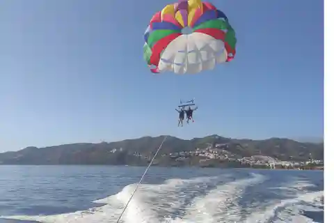 Nerja: Parasailing around Nerja and Torrox