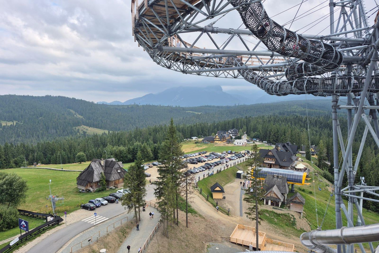 Zakopane: Treetop Skywalk Hot Springs Experience & Transport Termy Bania – Skip-the-Line Thermal Baths Entry