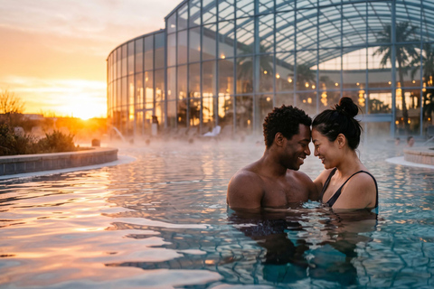 Therme Bucharest Tickets & Transfer - Palm, Galaxy, Elysium 12 hours Therme Bucharest Palm, Galaxy Access & Transfer