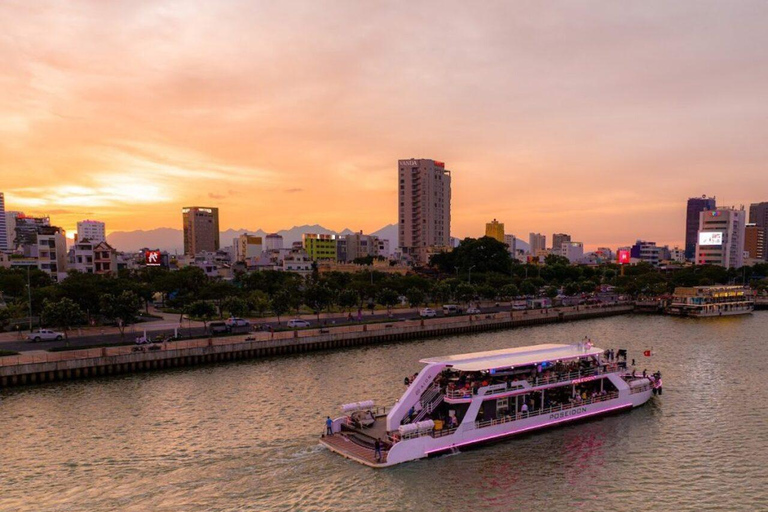 Da Nang/Hoi An: Luxury Dinner Cruise & Shows with Transfer Hotel Pickup from Danang: Combo Tickets + Set Menu