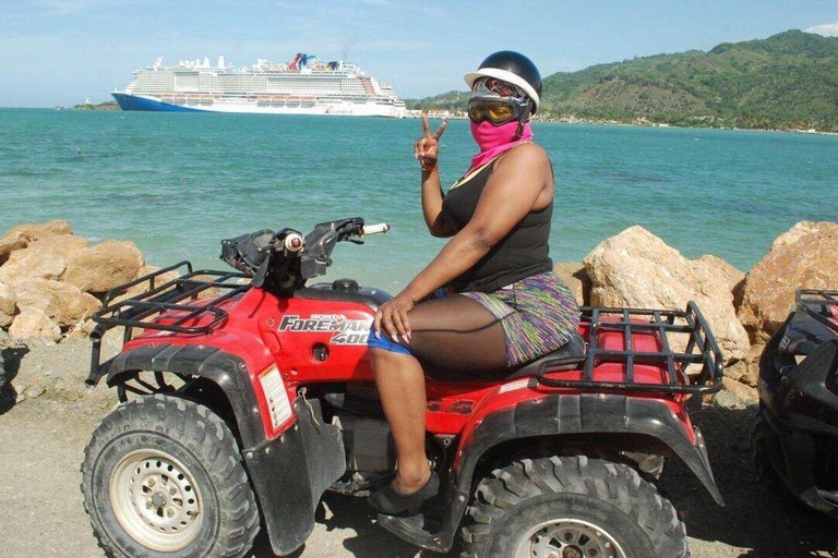 Private: Puerto Plata Countryside ATV & Beach Adventure