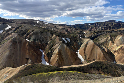 Reykjavík/Hella : Excursion d&#039;une journée sur les hauts plateaux de Landmannalaugar