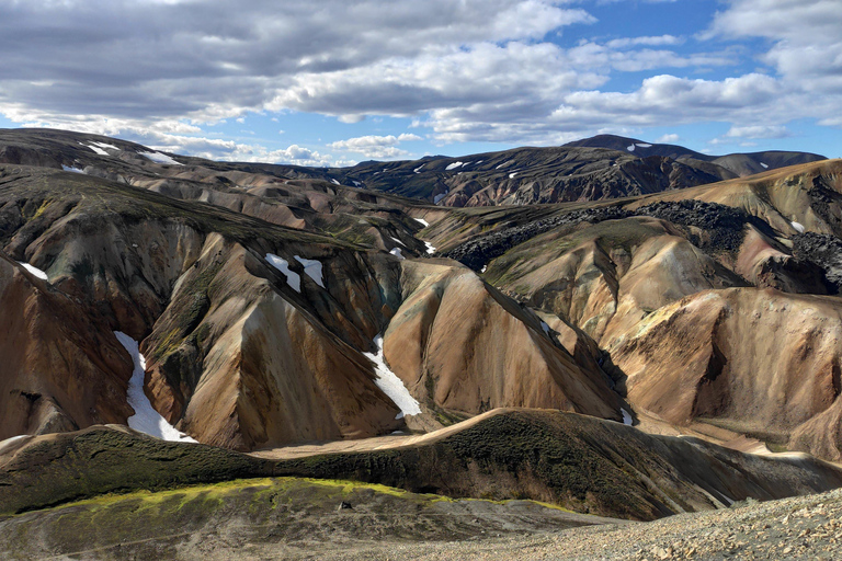 Reykjavík/Hella: Escursione di un&#039;intera giornata sugli altopiani di Landmannalaugar