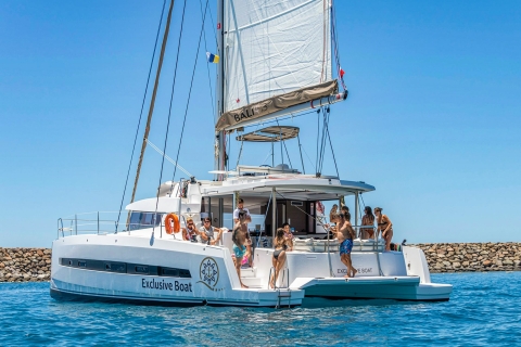 Puerto Rico de Gran Canaria: Barco exclusivo con comidaRecorrido matutino