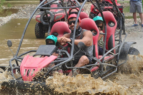 Alanya: Taurus Mountains Quad or Buggy Safari & Transfer Double Buggy 2 People on 1 Buggy