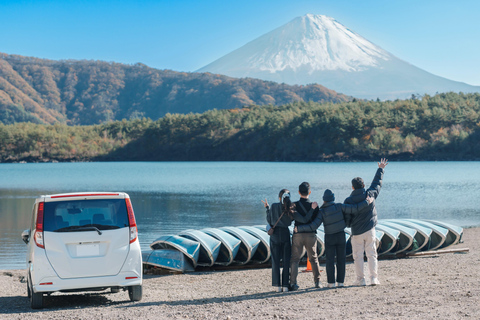 From Tokyo: Mount Fuji Highlight Photo Spots Full-Day Tour Group Tour with Shinjuku Meeting Point