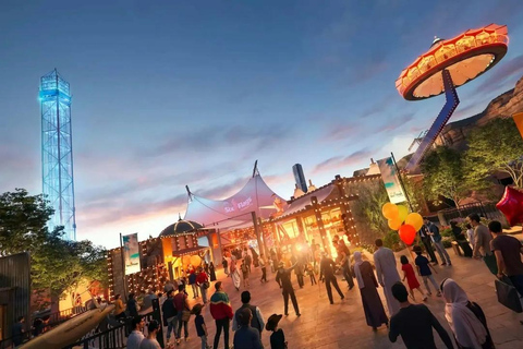 From Riyadh: discover Al-Qiddiya Six flags theme park From Riyadh: discover Al-qiddiya Six flags theme park