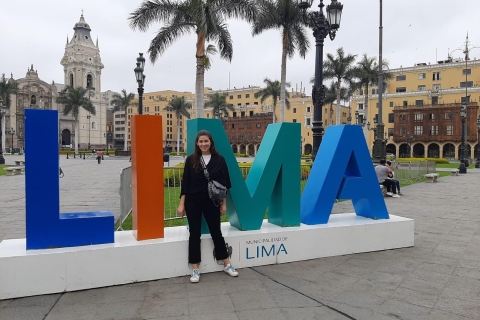 Lima: privérondleiding door het historische centrum, Miraflores en CatacombenTour door het historische centrum, catacomben en Miraflores
