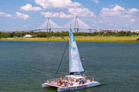 Charleston Afternoon Sail - Lux Catamaran w/Seating & Shade