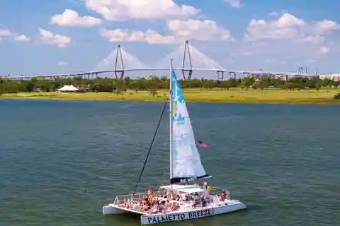 Charleston Afternoon Sail - Lux Catamaran w/Seating & Shade