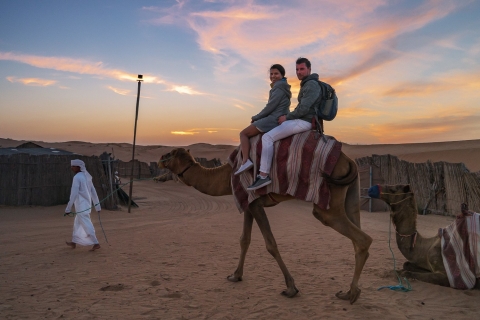 Dubai: Red Dune Safari, Camel Ride, Sandboard & BBQ Options Private Tour with BBQ in Bedouin Camp (7-Hours)