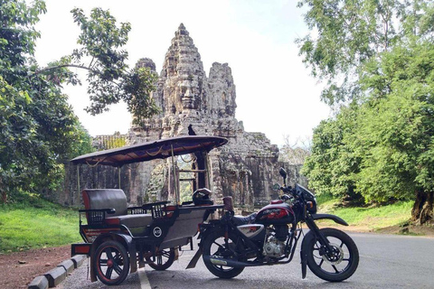 Geführter Ausflug nach Angkor Wat, Angkor Thom &amp; Ta Prohm mit dem Tuk Tuk