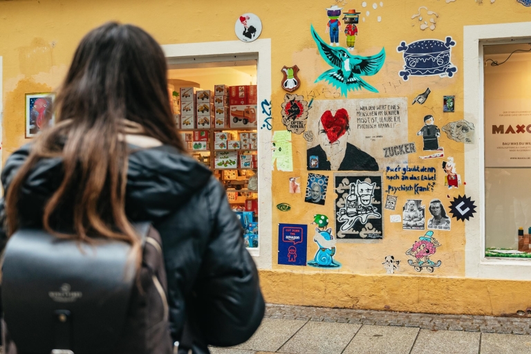 Dresden: straatkunstwandeling door de wijk Neustadt