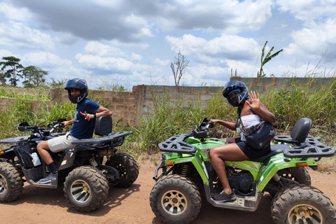 Accra: ATV quad bike, Botanical Garden, & Waterfall Tour