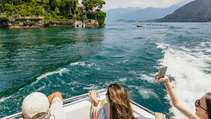 Desde Milán: Lago Como y Bellagio en autobús y tour en barco privado