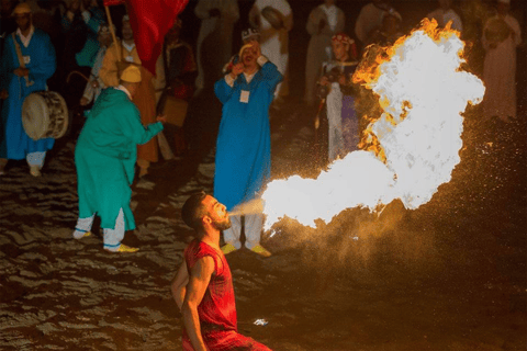 مراكش عرض الفانتازيا الفولكلوري وعشاء مغربي في شي علي فانتازيا