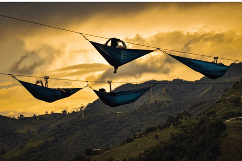 Medellín: Excursion to Salto del Buey, natural connection with waterfalls and canopy.