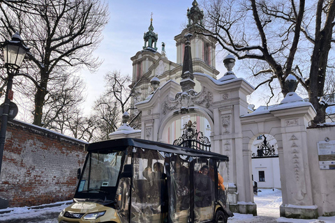 Krakow: Guided City Tour by Golf Buggy with Hotel Pickup