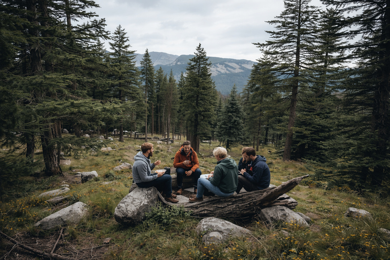 Bergen: Guided Mountain Hike with local Lunch and Drinks
