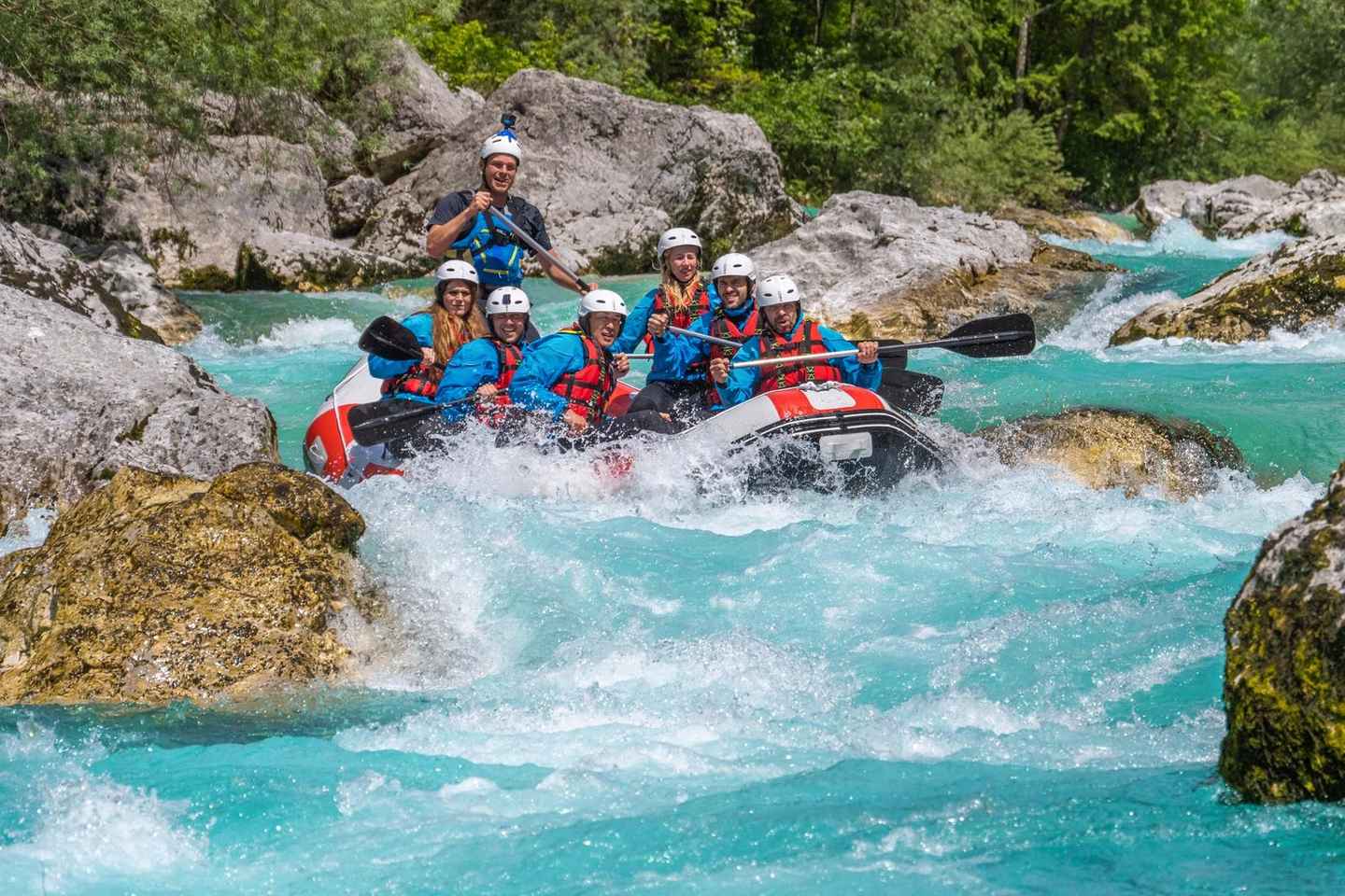 Soca River, Slovenia: Whitewater Rafting