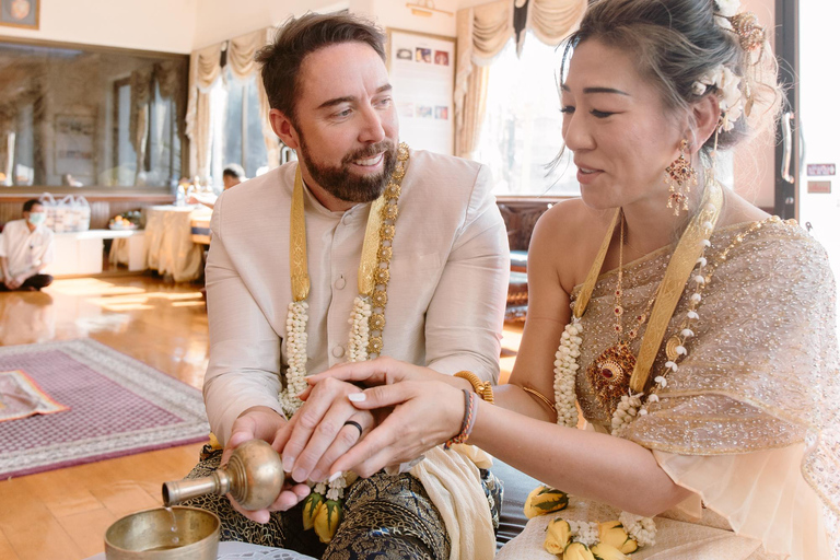 曼谷泰式佛教婚礼仪式及照片拍摄