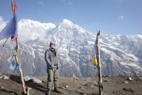 De Katmandu: Caminhada guiada de 6 dias pelo acampamento base do Mardi Himal