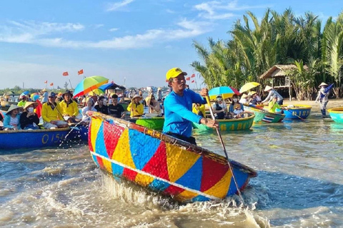 Hoi An: Basket Boat Ride & Lantern Making Class by Phu Lanh Hotel Pickup & Drop-off Included